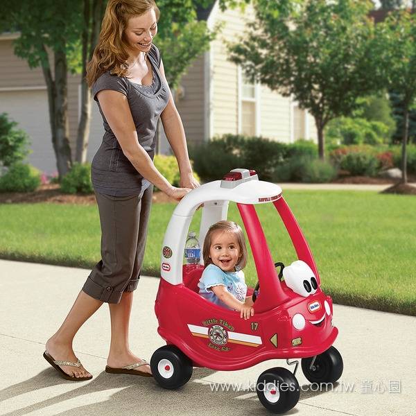美國Little Tikes消防警車 Little Tikes,消防車腳行車,童心園,消防警車,肌肉發展,兒童教具,教具,幼兒園教具,教具廠商,高雄教具