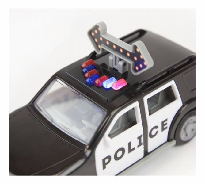 小型特勤警車_Driven系列 警車,特勤警車,車輛玩具,小肌肉發展,美國B.TOYS,兒童教具,教具,幼兒園教具,教具廠商,高雄教具