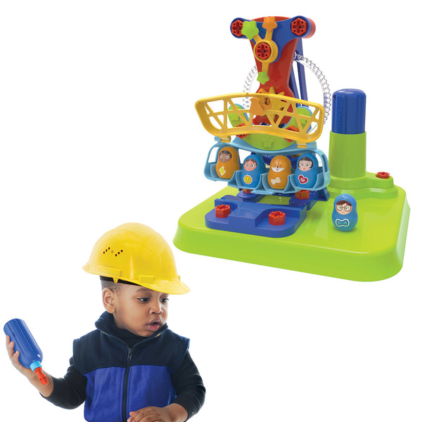 HK EDU-TOYS 小小工程師-天旋地轉<STEM> HK EDU-TOYS,小小工程師,天旋地轉,童心園,電鑽螺絲玩具
