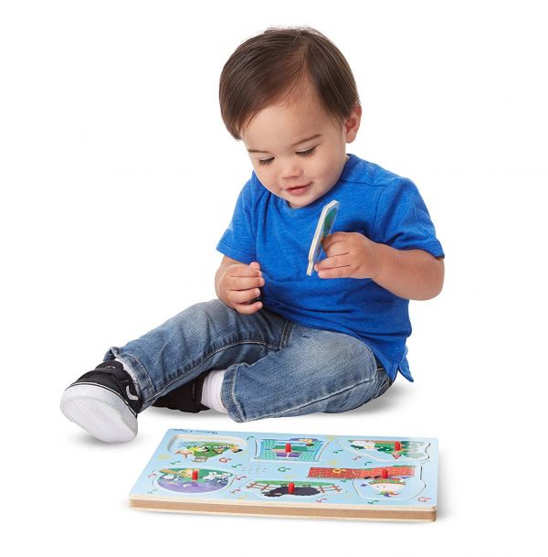 美國Melissa & Doug聲音積木--童謠(二) 英文童謠,Melissa & Doug,聲音積木