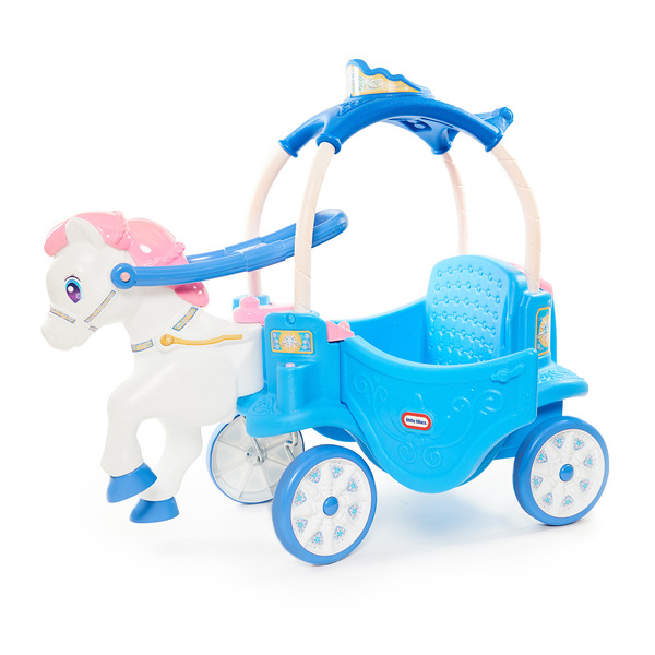 美國Little Tikes 冰雪公主馬車 腳行車,冰雪公主馬車,角色扮演,童心園,Little Tikes