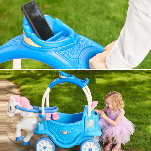 美國Little Tikes 冰雪公主馬車 腳行車,冰雪公主馬車,角色扮演,童心園,Little Tikes
