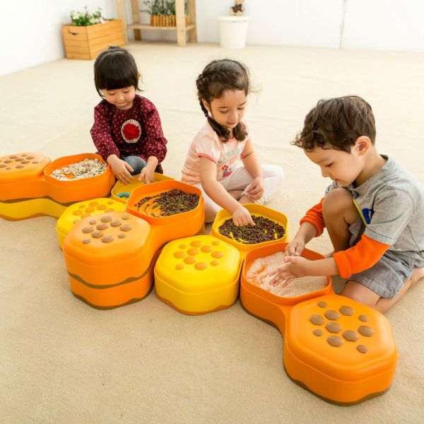 Weplay蜂蜜步道 感覺統合, 觸覺訓練, 兒童平衡遊戲, 幼兒體能發展, Weplay, 蜂蜜步道, 兒童感官訓練, 兒童協調能力, 幼兒感統訓練, 特教遊戲器材