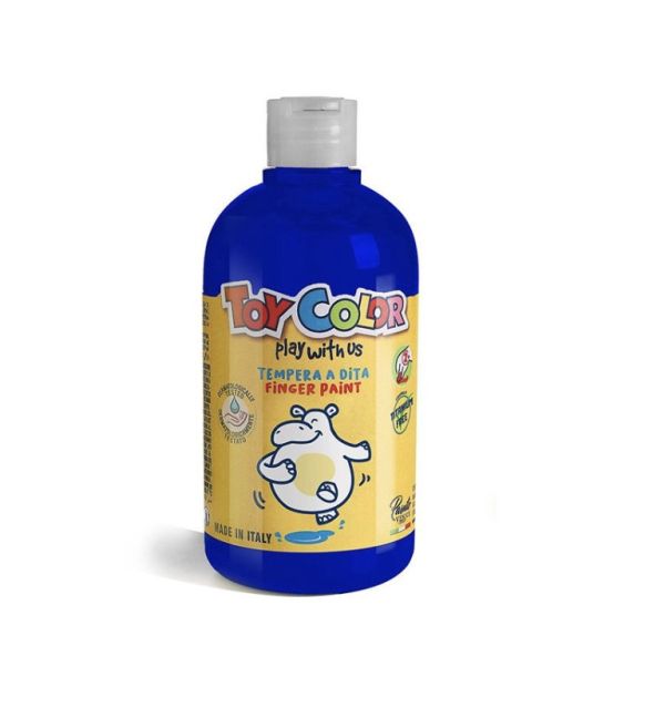 義大利Toy Color手指膏500ml 手指膏,幼兒顏料,無毒顏料,義大利製造,可水洗顏料,兒童美術顏料,幼兒安全顏料,托嬰中心用品,EN71認證,幼兒創意顏料