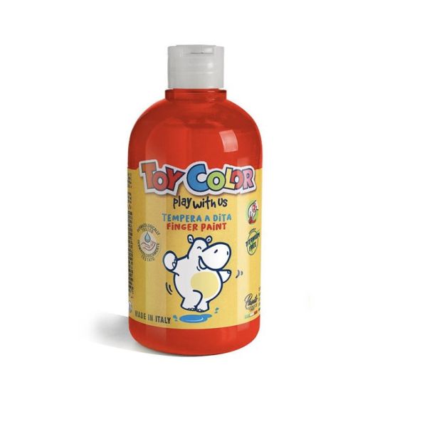 義大利Toy Color手指膏500ml 手指膏,幼兒顏料,無毒顏料,義大利製造,可水洗顏料,兒童美術顏料,幼兒安全顏料,托嬰中心用品,EN71認證,幼兒創意顏料