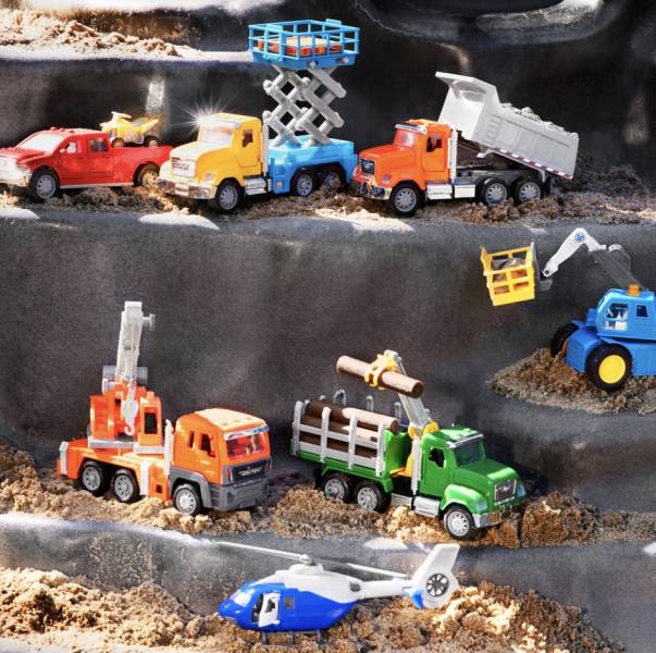 小型升降機_Driven系列 升降車,車輛玩具,小肌肉發展,美國B.TOYS