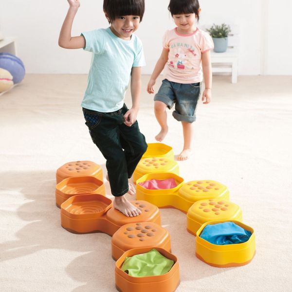 Weplay蜂蜜步道 感覺統合, 觸覺訓練, 兒童平衡遊戲, 幼兒體能發展, Weplay, 蜂蜜步道, 兒童感官訓練, 兒童協調能力, 幼兒感統訓練, 特教遊戲器材