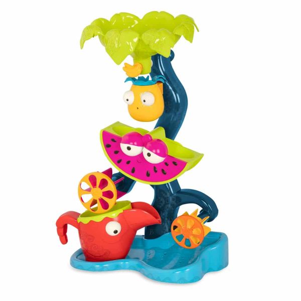 美國B.toys 大嘴鳥瀑布 玩沙戲水,貓頭鷹瀑布,夏天戲水,物理原理,大嘴鳥瀑布,兒童教具,教具,教具廠商,高雄教具