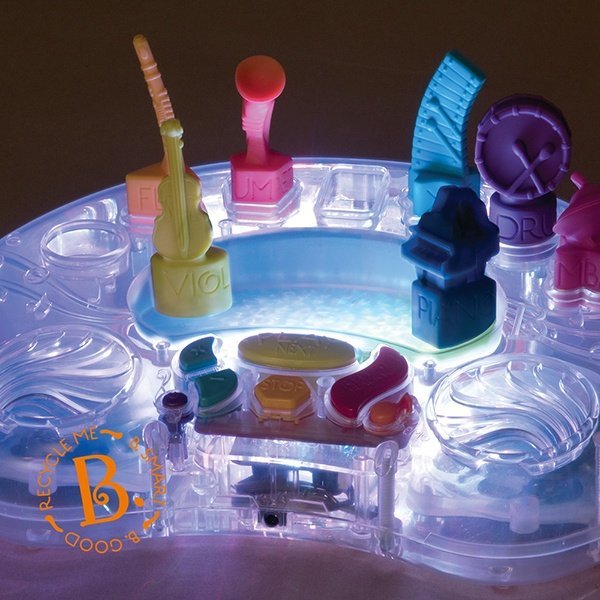 美國B.TOYS 酷B.樂交響樂團2.0 美國B.Toys,科育,感統教具,樂器,舞台燈光效果,RFID無線射頻辨識技術