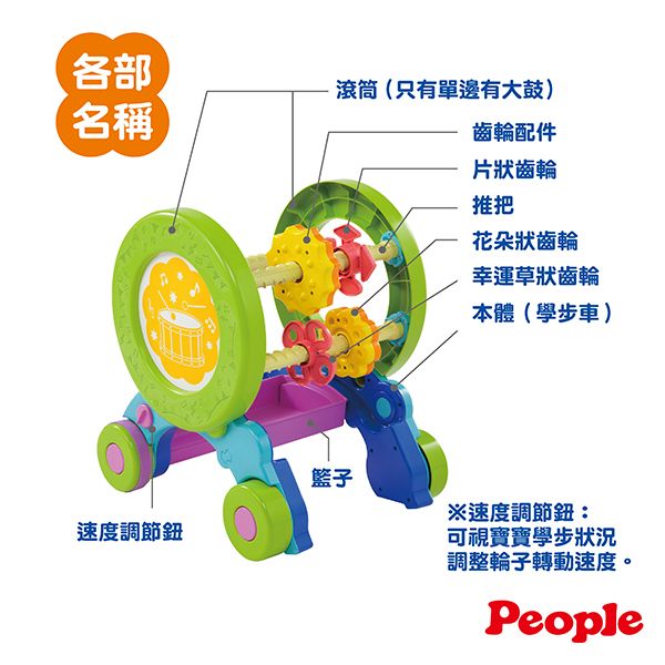 體能運動學步車 