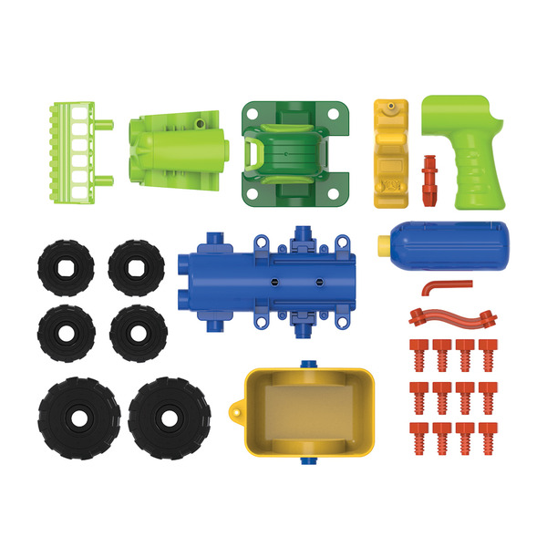 EDU-TOYS 小小工程師-農場牽引車<STEM> STEM,科學教具,小小工程師,農場牽引車