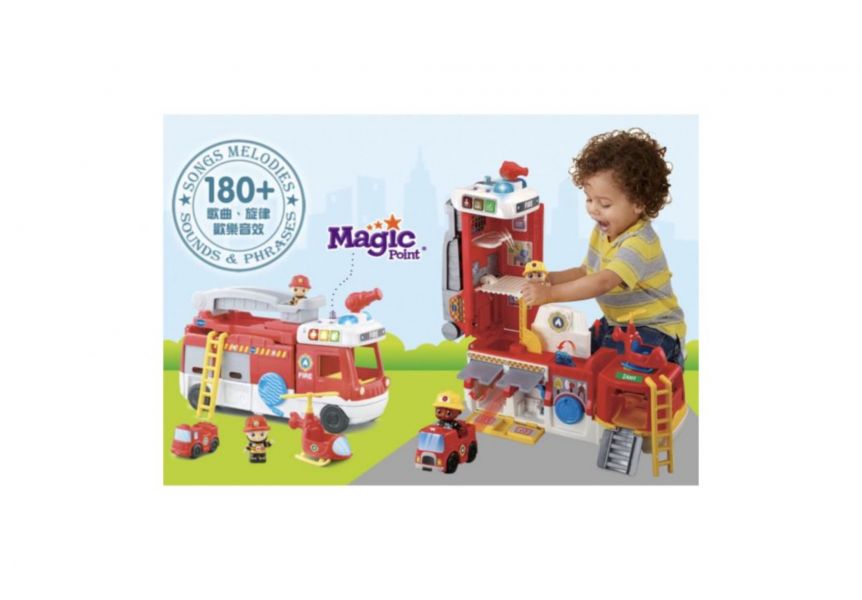 Vtech 2合1消防英雄豪華救援組 多功能消防玩具,消防車玩具,模擬消防,兒童教具,教具,幼兒園教具,教具廠商,高雄教具
