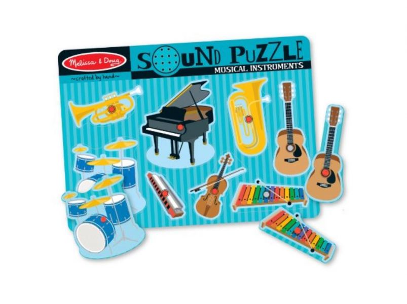 美國Melissa & Doug 聲音積木-樂器 Melissa & Doug,聲音積木,樂器,上和勤,教具廠商,育心幼教社