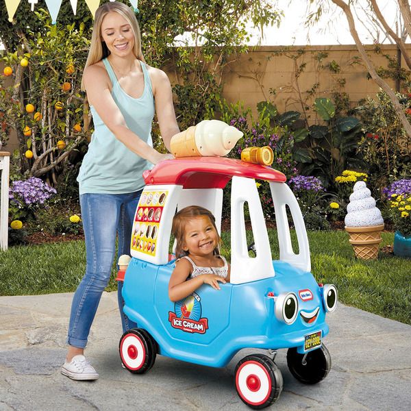 little tikes冰淇淋卡車 Little Tikes 冰淇淋卡車, 兒童腳行車, 角色扮演玩具, 幼兒學習玩具, 大肌肉發展玩具, 幼兒戶外玩具, 互動音效玩具, 兒童騎乘車, 冰淇淋車遊戲, 幼兒體能玩具