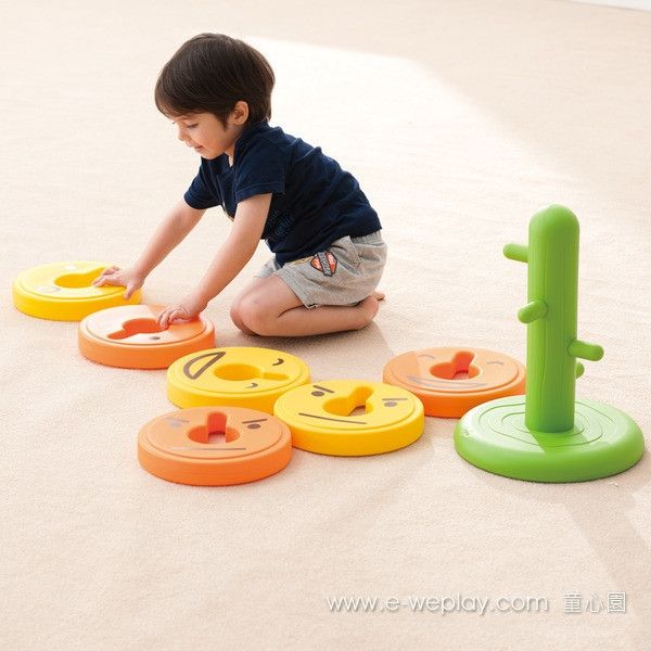 Weplay 淘氣仙人掌 幼兒配對遊戲,感覺統合,幼兒情緒認知,幼兒手眼協調,空間方位學習,幼兒學習玩具,感統遊具,Weplay教具,幼兒遊戲設備,幼兒園學習玩具