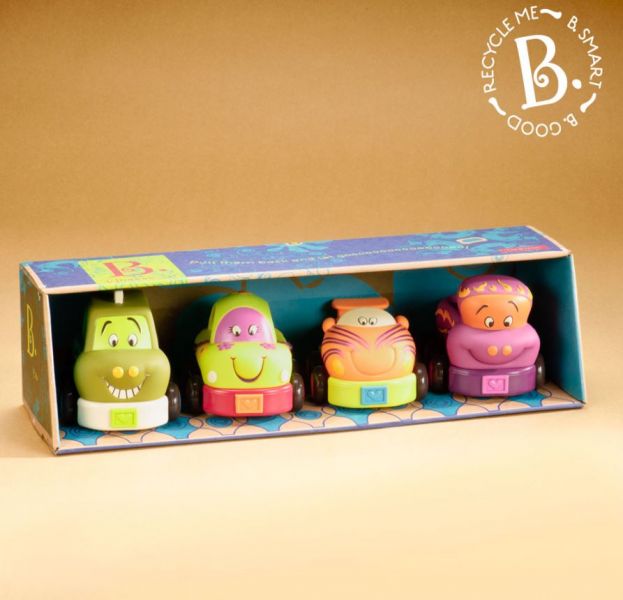 美國B.Toys寶寶迴力車 寶寶迴力車,手眼協調,美國B.Toys,幼兒教具,-兒童教具,寶寶禮盒