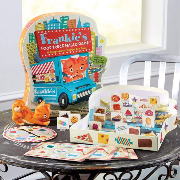 美國Educational Insights弗蘭奇的食品卡車遊戲 美國Educational Insights,桌遊,華森葳,Frankie's Food Truck,趣味桌遊,弗蘭奇的食品卡車遊戲