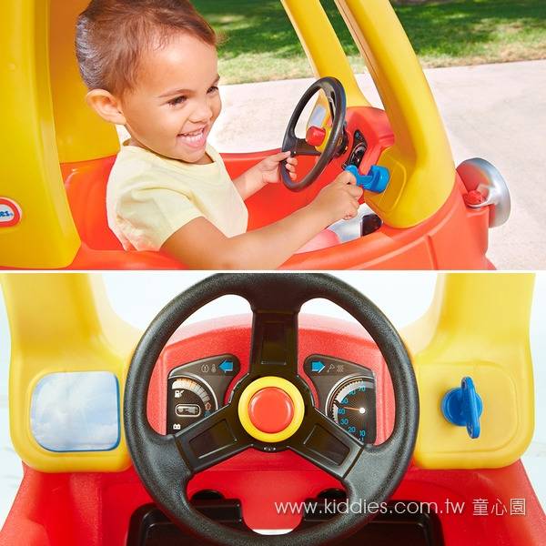 美國 Little Tikes 悠閒腳行車 腳行車,騎乘,方向盤,Little Tikes,童心園,悠閒腳行車