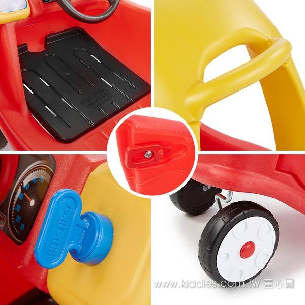美國 Little Tikes 悠閒腳行車 腳行車,騎乘,方向盤,Little Tikes,童心園,悠閒腳行車