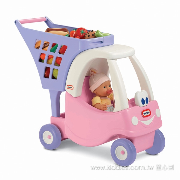 美國Little Tikes 公主購物車 購物車,跑車造型,Little Tikes,童心園,扮家家酒,扮演角