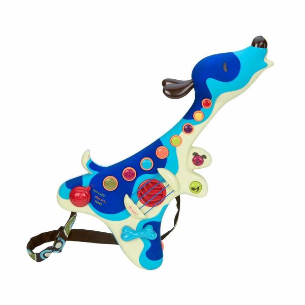 美國B.Toys獵犬小吉他 美國B.Toys,科育,感統教具,吉他,兒童吉他,電子吉他