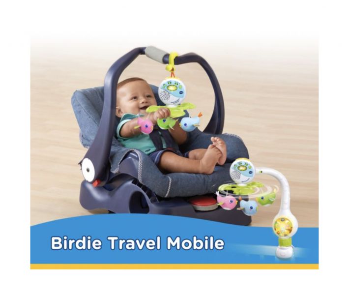 Vtech 可攜式3合1啾啾鳥音樂鈴 音樂鈴,搖籃,搖籃曲,寶寶睡眠