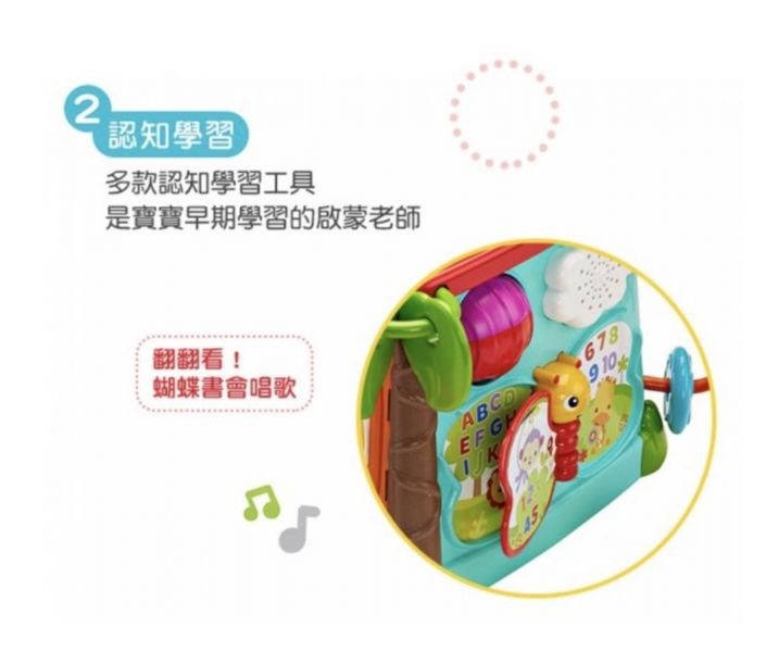 費雪可愛動物積木盒 精細動作,多功能積木,顏色,英文
