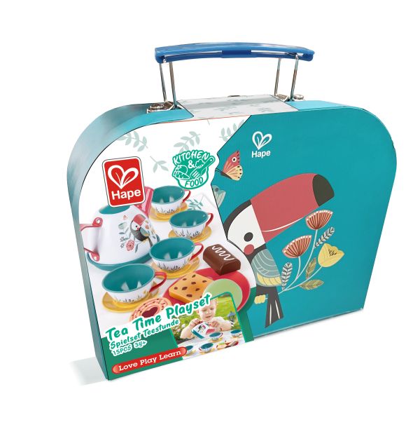 HAPE 下午茶時間玩具組 Hape 下午茶, 兒童茶具, 角色扮演玩具, Hape 玩具組, 兒童廚房玩具, 兒童茶具組, Hape 下午茶時間, 益智玩具, 親子互動玩具