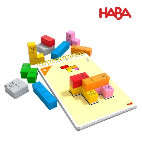 德國HABA 邏輯解鑰-快樂蟲 德國桌遊,桌遊