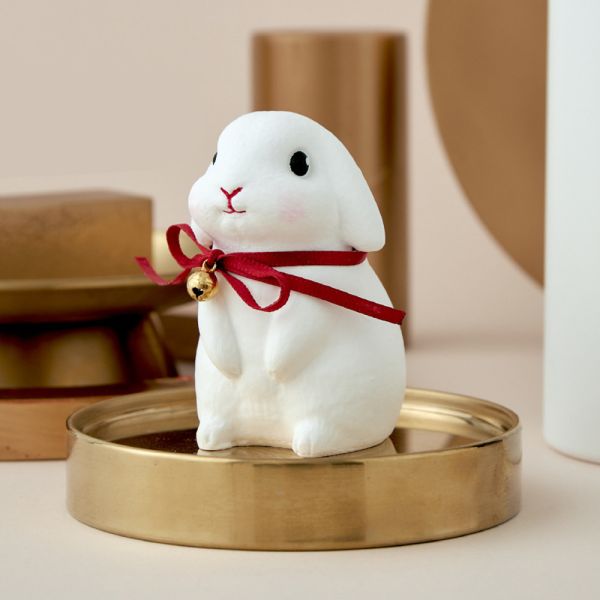 【太生利】好運白兔擴香石乙隻 【太生利】好運白兔擴香石乙隻