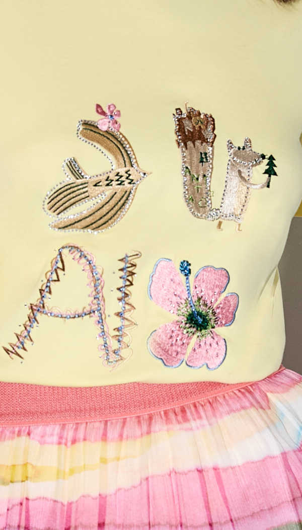 刺繡小圖T 