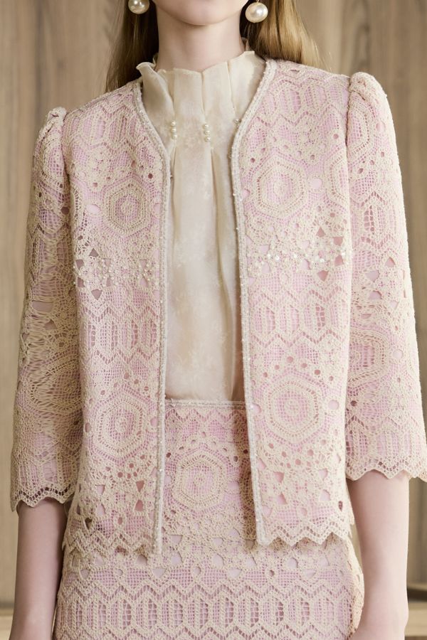 簍空蕾絲外套 