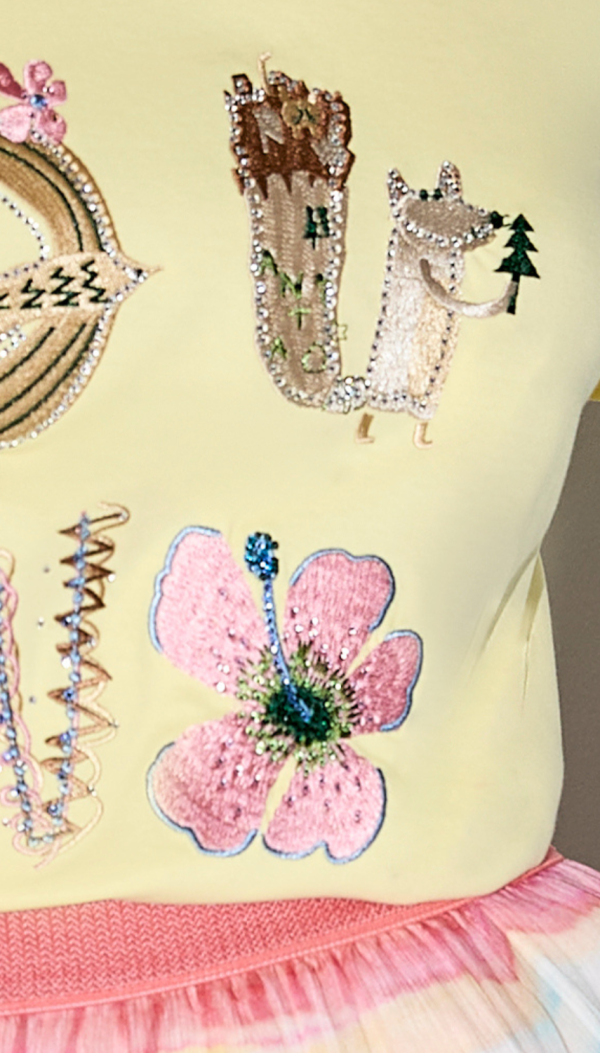 刺繡小圖T 