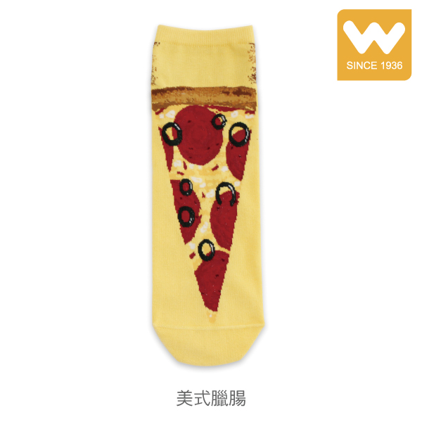 食尚造型襪- Pizza 披薩襪 男女襪 吳福洋,金安德森,男襪,女襪,Trifresh,抗菌襪,除臭襪,機能襪,踝襪,運動襪,壓力襪,毛巾襪,長統襪,短襪,隱形襪,船襪,襪品,襪子