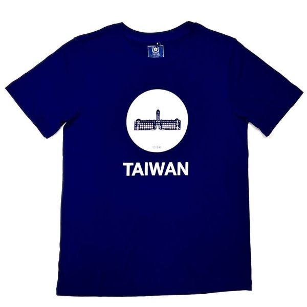 「總統府TAIWAN」T恤（藍色） 