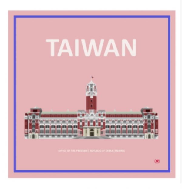 Presidential Office Building Scarf - Pink 