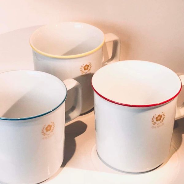 總統府府徽復刻杯（藍色） 