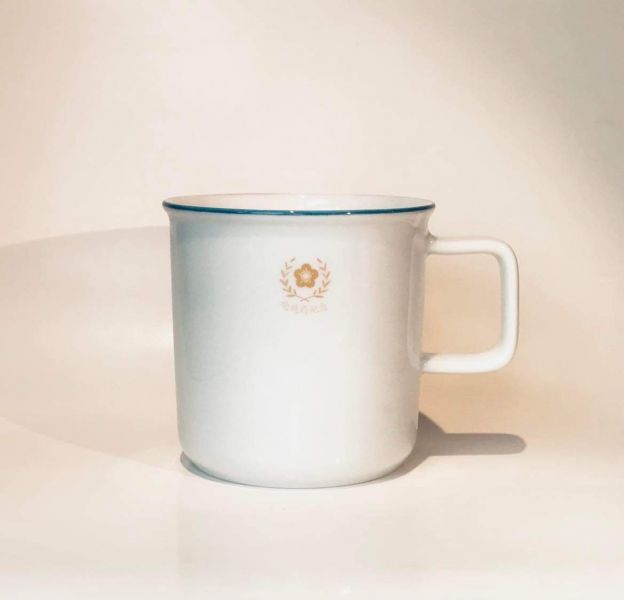 總統府府徽復刻杯（藍色） 