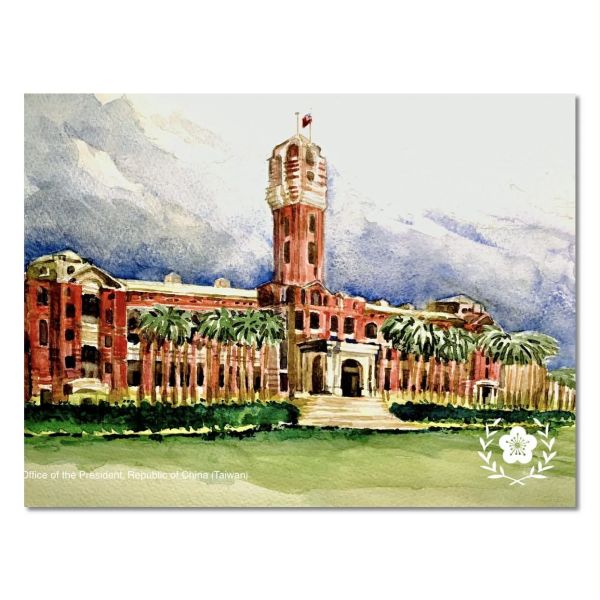 總統府插畫小拼圖 