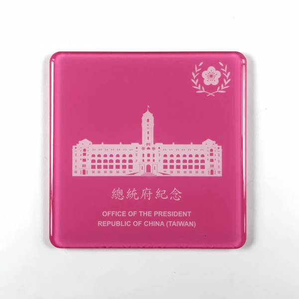建築物磁性杯墊 