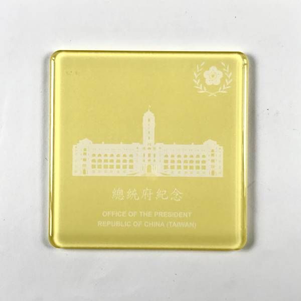 建築物磁性杯墊 