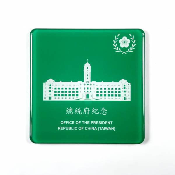 建築物磁性杯墊 