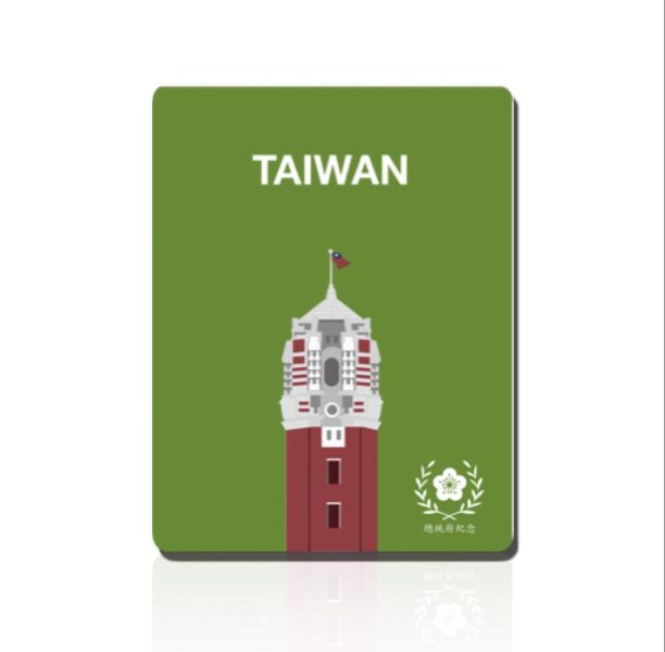 「TAIWAN出頭」磁貼（綠色） 