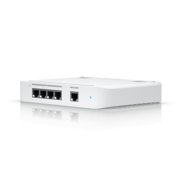 Flex 10 GbE USW-Flex-XG, UniFi交換器, 10G交換器, 萬兆交換機, 10GbE, Ubiquiti, 靜音交換器, 桌面型交換器, NAS加速, 影音剪輯網路, PoE輸入, 5埠交換器, 工作站網路