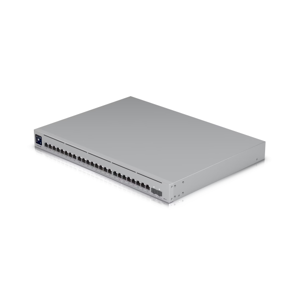 Enterprise 24 PoE (Vintage) UniFi Enterprise 24 PoE,USW‑Enterprise‑24‑PoE 交換器,24 埠 PoE 交換器,2.5GbE+1GbE Gigabit Switch,10GbE SFP+ 上行,PoE+ 網路供電,企業級網路,商用 PoE Switch,機房網路設備,高效能有線網路,網路布線核心,UniFi Network 管理,穩定網路交換器,PoE+ Gigabit Switch