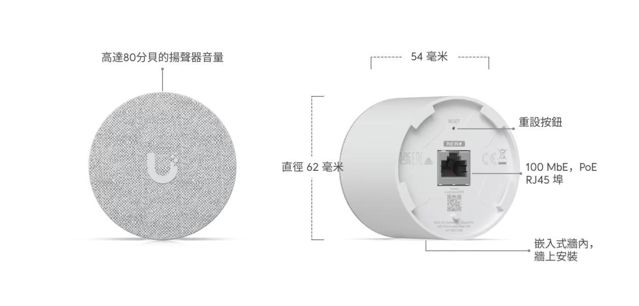 G4 Doorbell Pro PoE Kit / UVC-G4 Doorbell Pro PoE Kit-White G4 Doorbell Pro PoE Kit、UniFi G4 門鈴、Ubiquiti UniFi Protect、PoE 門鈴攝影機、門鈴安全攝影機、雙鏡頭 AI 偵測、PoE 供電即插即用、UniFi Protect APP、戶外 IPX4 耐候、雙向音訊門鈴、可程式化顯示、PoE 鈴聲套件、UVC-G4 Doorbell Pro Firmware。