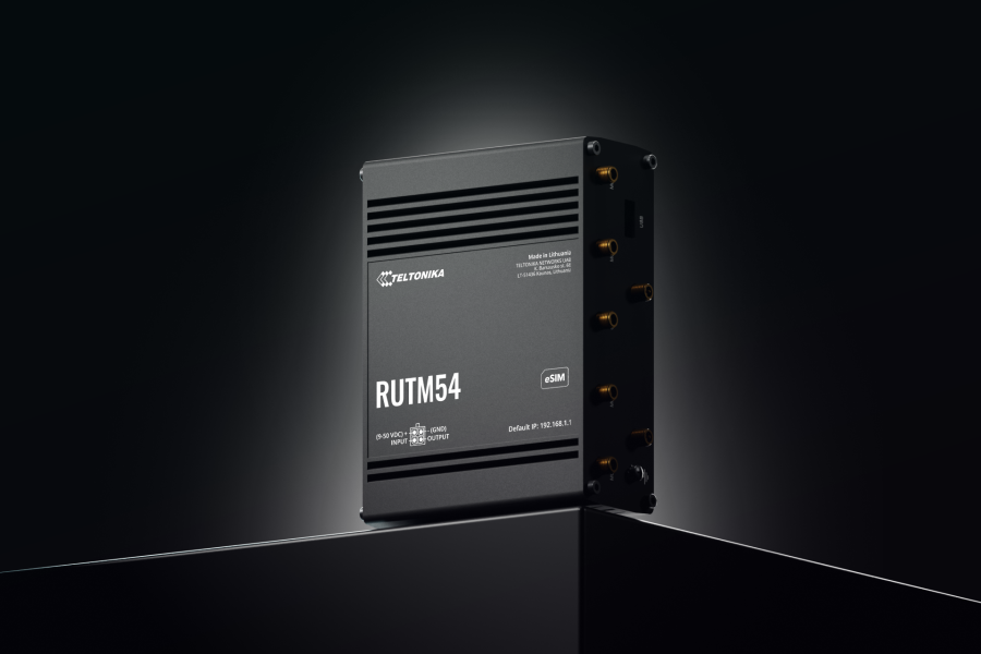 Teltonika RUTM54 工業級 5G 高速無線路由器 | 雙SIM卡自動備援 千兆網口 IIoT物聯網閘道器 英菲達科技 RUTM54 台灣, Teltonika RUTM54, 工業級 5G 路由器, Wi-Fi 6 工業路由器, 雙 SIM 卡 5G 閘道器, 5G 備援路由器, 智慧工廠 5G 網關, 4K 監控行動回傳, 高速物聯網 IoT, 英菲達科技