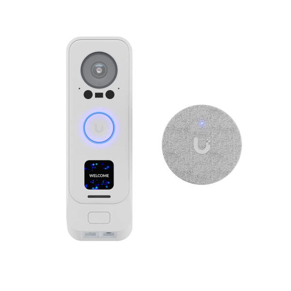 G4 Doorbell Pro PoE Kit / UVC-G4 Doorbell Pro PoE Kit-White G4 Doorbell Pro PoE Kit、UniFi G4 門鈴、Ubiquiti UniFi Protect、PoE 門鈴攝影機、門鈴安全攝影機、雙鏡頭 AI 偵測、PoE 供電即插即用、UniFi Protect APP、戶外 IPX4 耐候、雙向音訊門鈴、可程式化顯示、PoE 鈴聲套件、UVC-G4 Doorbell Pro Firmware。