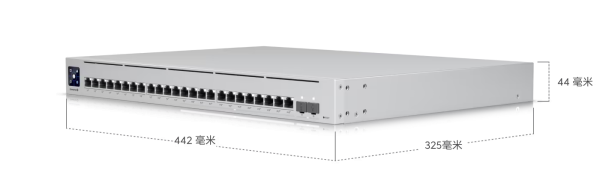 Enterprise 24 PoE (Vintage) UniFi Enterprise 24 PoE,USW‑Enterprise‑24‑PoE 交換器,24 埠 PoE 交換器,2.5GbE+1GbE Gigabit Switch,10GbE SFP+ 上行,PoE+ 網路供電,企業級網路,商用 PoE Switch,機房網路設備,高效能有線網路,網路布線核心,UniFi Network 管理,穩定網路交換器,PoE+ Gigabit Switch
