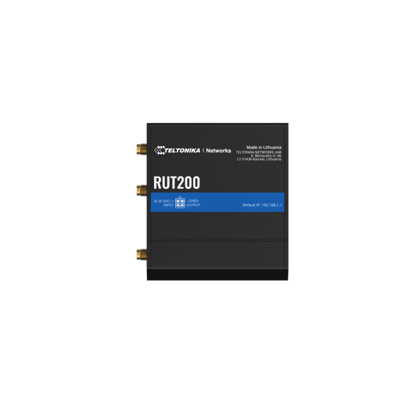 Teltonika RUT200 微型工業級 4G LTE 無線路由器 | 輕巧型物聯網 IoT 工控閘道器 英菲達科技 RUT200 台灣, Teltonika RUT200, 微型工業路由器, 精巧型 4G 路由器, 經濟型行動閘道器, 充電樁網路佈線, 智慧路燈連網, 戶外大眾物聯網 IoT, 低成本機房備援, 英菲達科技